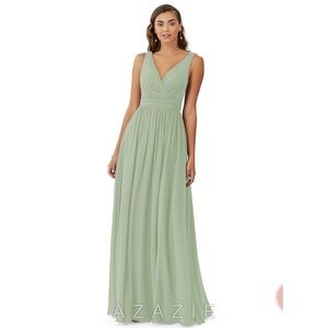 ✨ Azazie Kora Dusty Sage ✨ Bridesmaid Dress